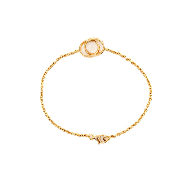 Cartier Love Bracelet, On Chain Rose Gold