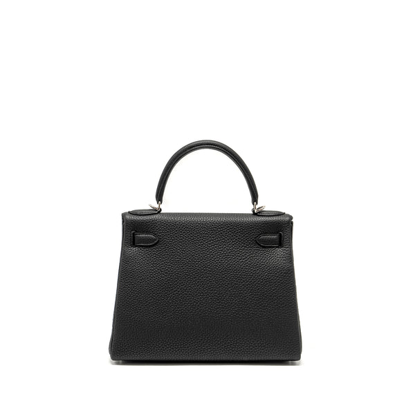 Hermes Kelly 28 Togo Black SHW Stamp W