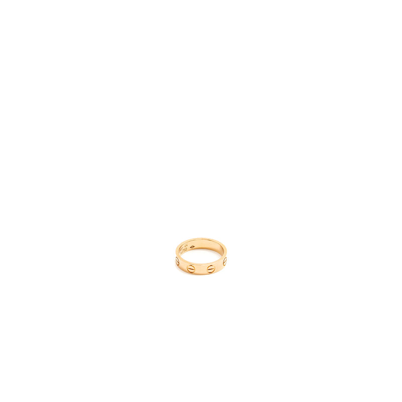 Cartier Size 44 Love Wedding Band Rose Gold