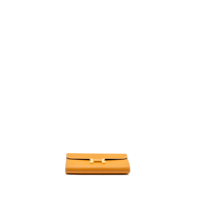 Hermes Constance To Go Epsom Toffee GHW Stamp B