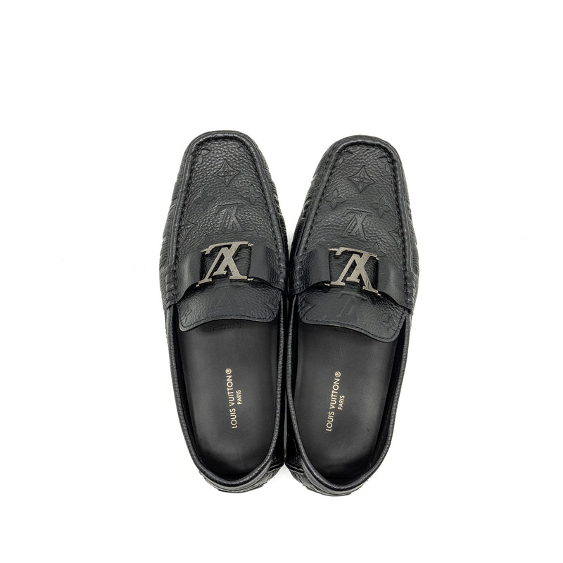 Louis Vuitton Size 8.5 Monte Carlo Mocassin Loafer Black