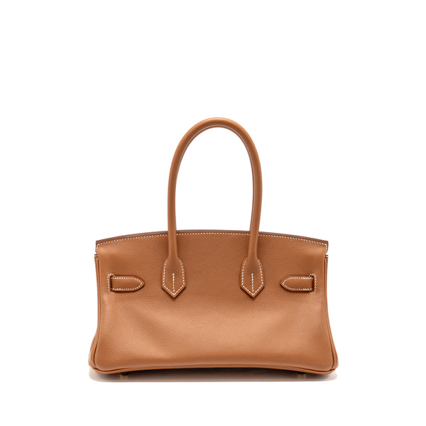 Hermes Birkin Shoulder 29 Evercolor Gold GHW Stamp K