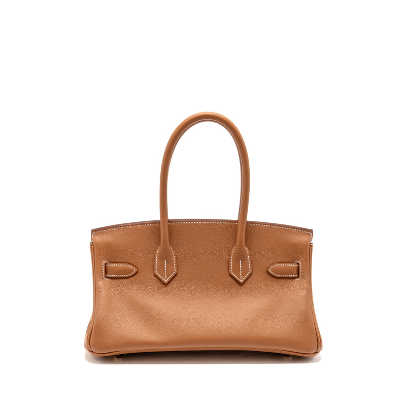 Hermes Birkin Shoulder 29 Evercolor Gold GHW Stamp K