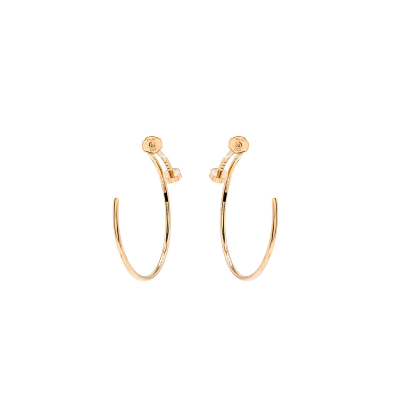 Cartier Juste Un Clou Hoop Earrings, Large Model, Rose Gold