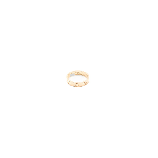 Cartier Size 49 Love Wedding Band Rose Gold
