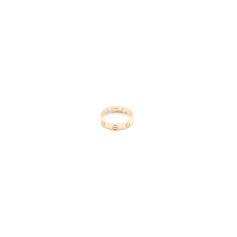 Cartier Size 49 Love Wedding Band Rose Gold