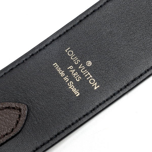 Louis Vuitton shoulder strap monogram canvas GHW