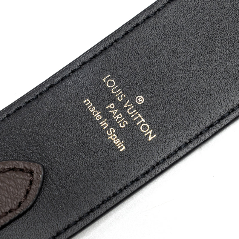 Louis Vuitton shoulder strap monogram canvas GHW