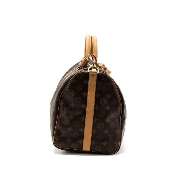 Louis Vuitton Keepall Bandoulire 50 Monogram Canvas GHW