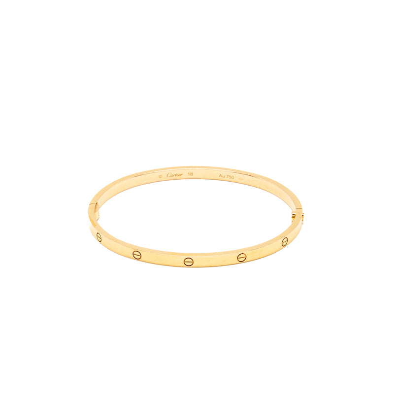Cartier Size 18 Love Bracelet Small Model, Rose Gold