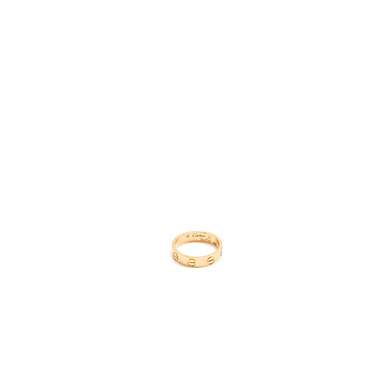 Cartier Size 44 Love Wedding Band Rose Gold