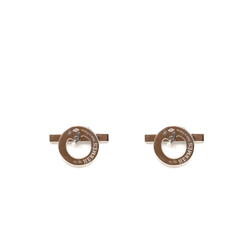 Hermes Finesse Earring White Gold/Diamonds