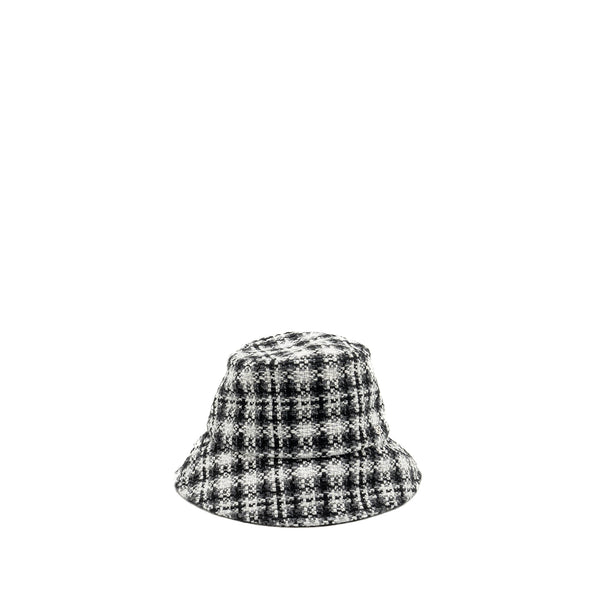 Chanel Size M Bucket Hat Tweed Multicoloured SHW