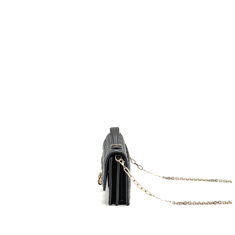 Dior My Dior Mini Bag Cannage Lambskin Black LGHW