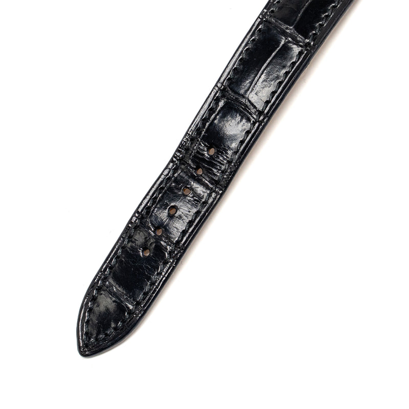 Hermes Heure H watch PM steel with diamonds