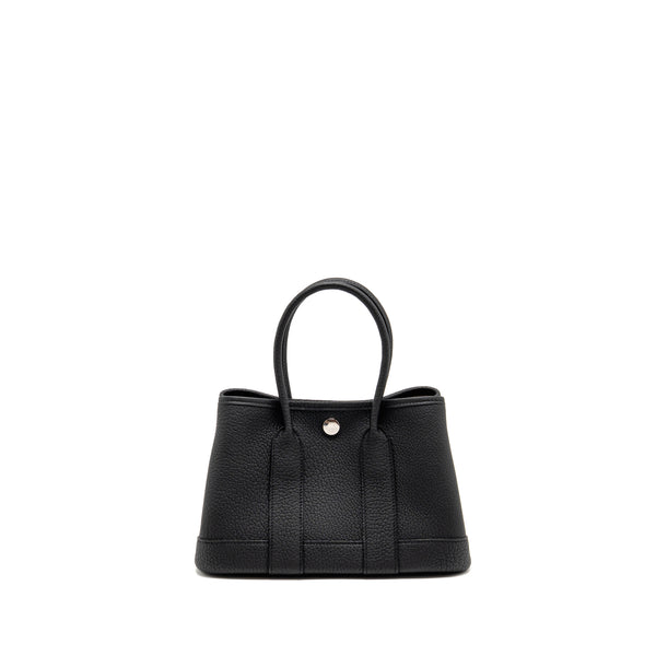 Hermes Garden Party 23 Negonda Black SHW Stamp W