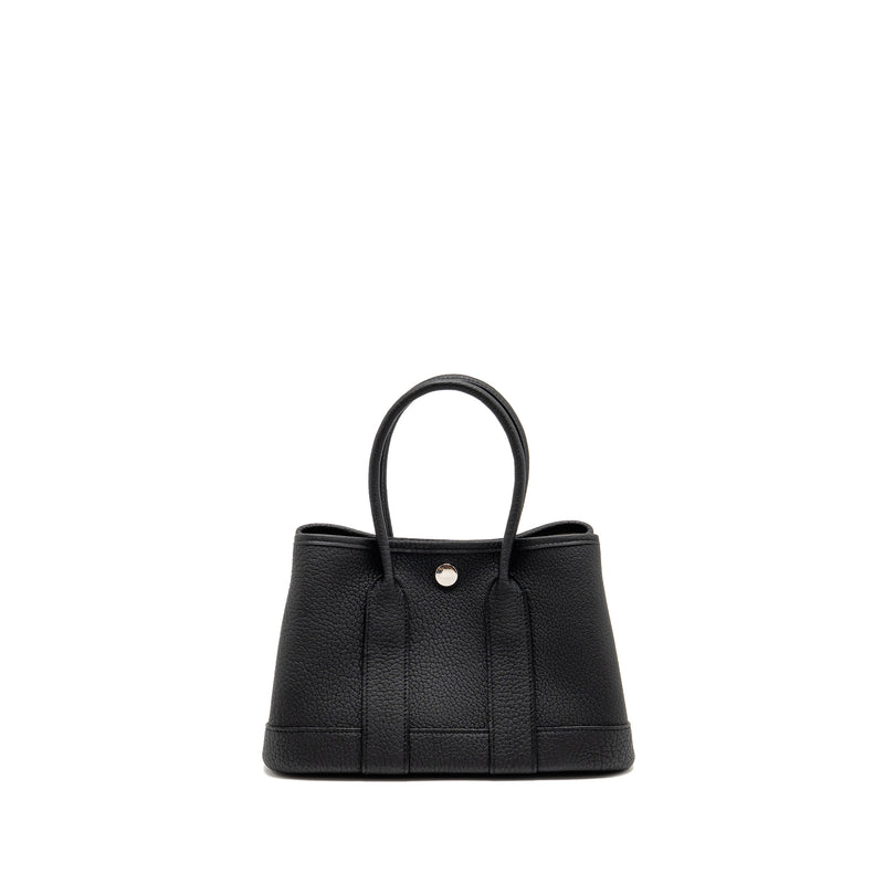 Hermes Garden Party 23 Negonda Black SHW Stamp W