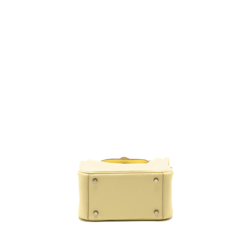 Hermes MINI Lindy II Clemence Jaune Milton SHW STAMP K