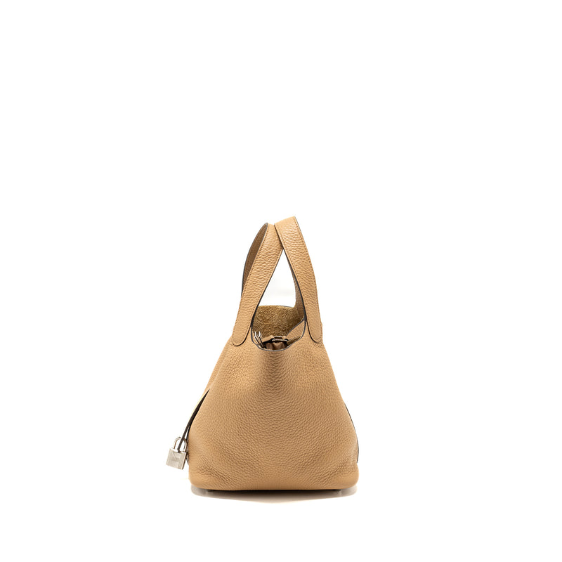 Hermes Picotin 18 Lock Bag Clemence Chai SHW Stamp U