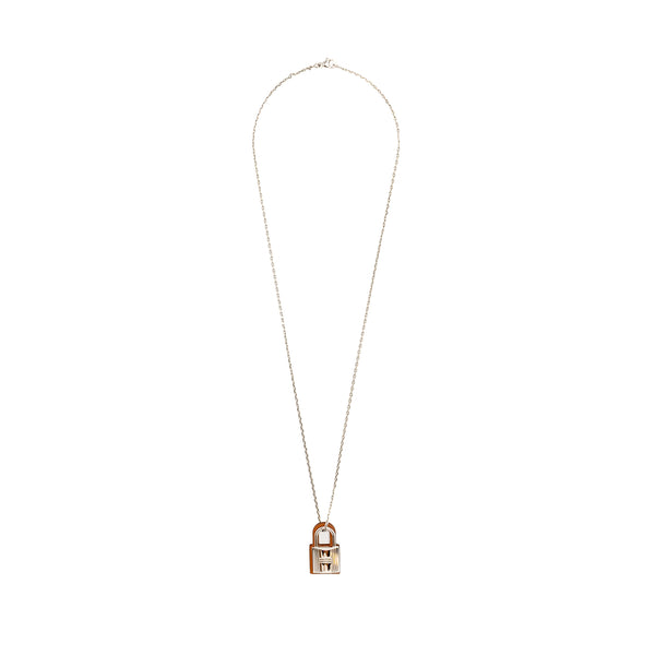 Hermes O’Kelly Pendant, Small Model Swift Gold SHW Stamp Y