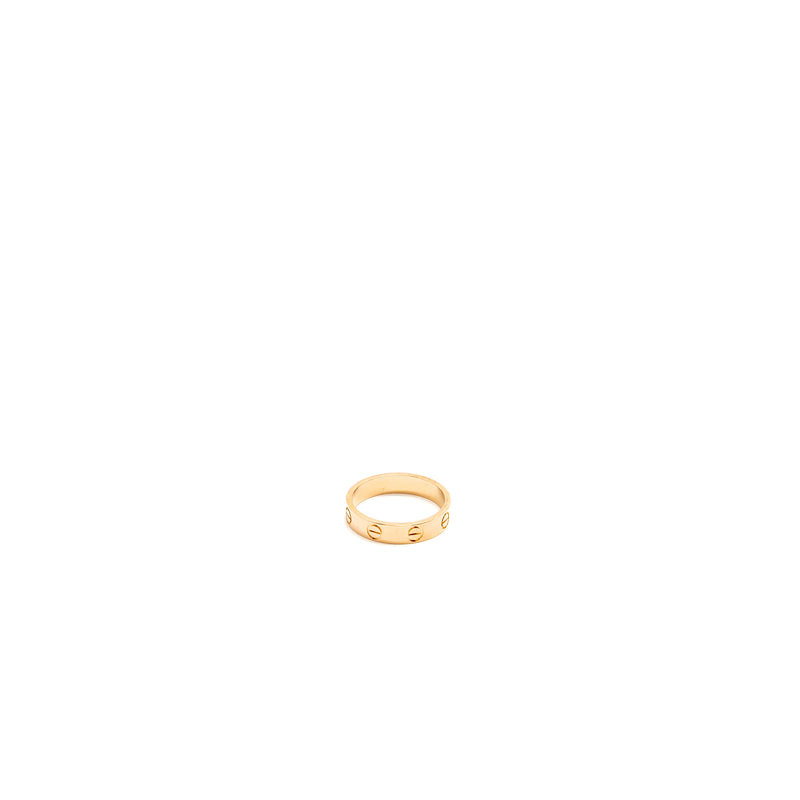 Cartier Size 48 Love Wedding Band Rose Gold