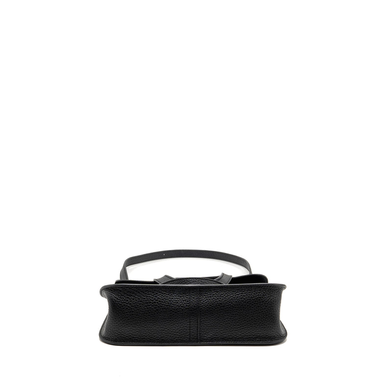 Hermes Halzan 25 Clemence Black GHW Stamp B