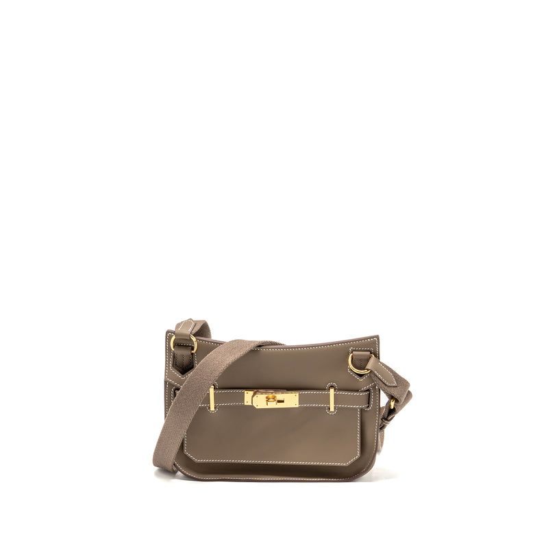 Hermes Mini Jypsiere Swift Etoupe GHW Stamp K