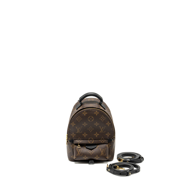 Louis Vuitton  Mini Palm Spring Backpack Monogram Canvas GHW
