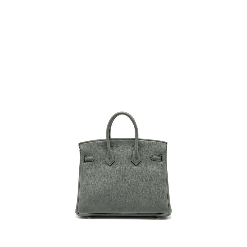 Hermes Birkin 25 Togo Vert Amande SHW stamp B