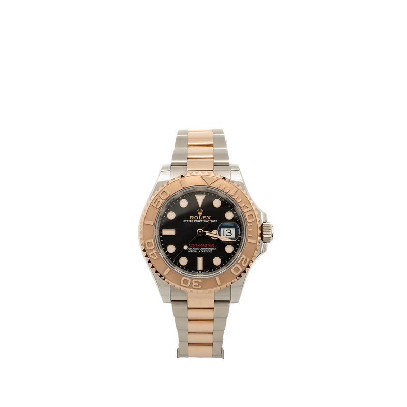 Rolex Yacht-Master 40 Oystersteel/Everose Gold, Intense Black Dial Oyster Bracelet Model: 126621