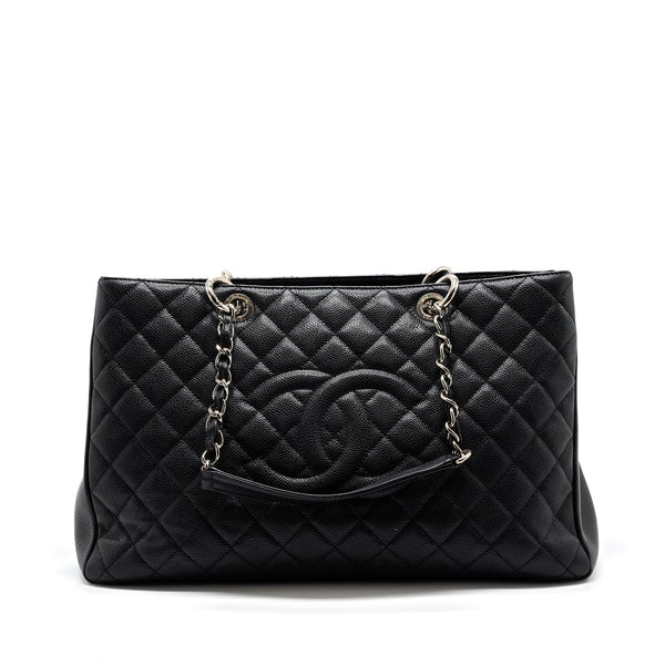 Chanel Grand Shopping Tote XL Caviar Black SHW