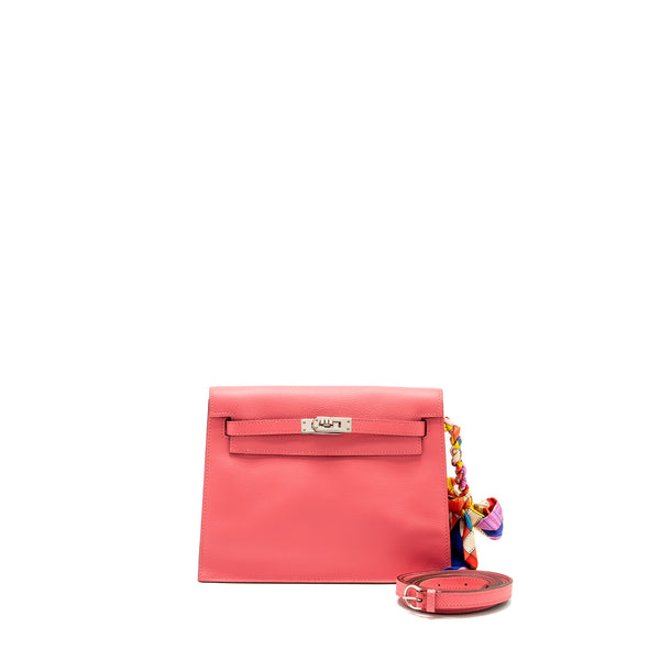 Hermes Kelly Danse Evercolor 8W Rose Azalee SHW Stamp D