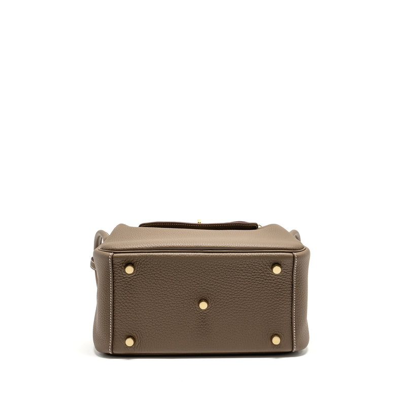 Hermes Lindy 26 Clemence Etoupe GHW Stamp B