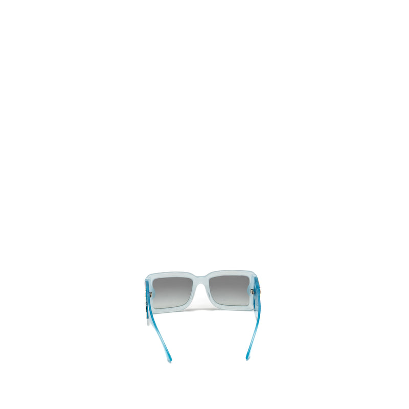 Burberry Sunglasses Transparent Pale Blue SHW