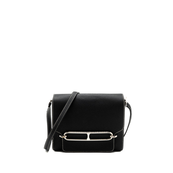 Hermes Roulis 23 Clemence Black SHW Stamp Square R