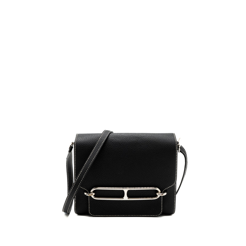 Hermes Roulis 23 Clemence Black SHW Stamp Square R