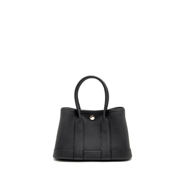 Hermes Garden Party 23 Negonda Black SHW Stamp W