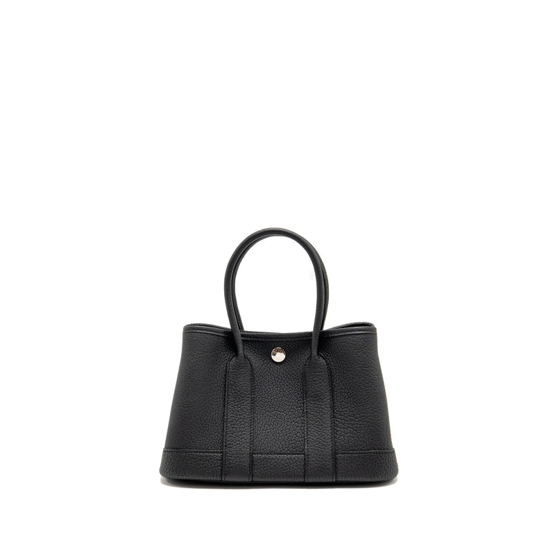 Hermes Garden Party 23 Negonda Black SHW Stamp W