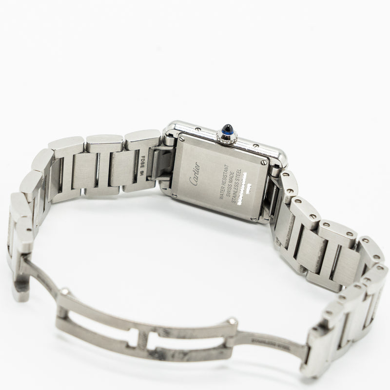Cartier Small Tank Must Watch Quartz Movement Steel