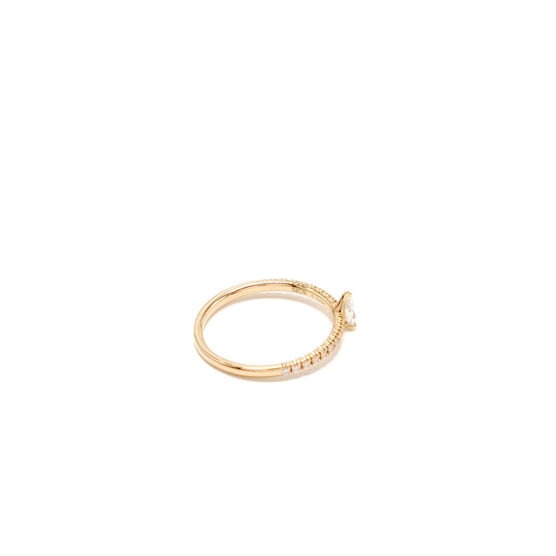 Cartier Size 52 Etincelle De Cartier Ring Rose Gold With Daimonds