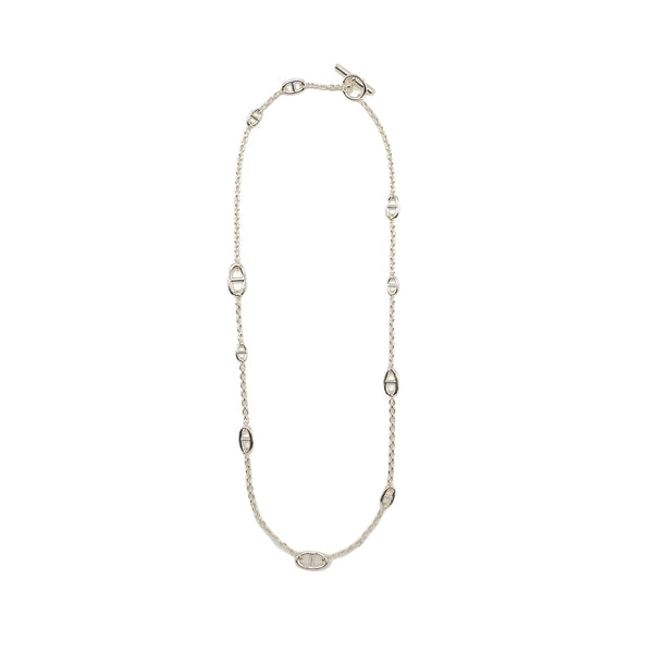 Hermes 80cm farandole long necklace 925 sterling silver