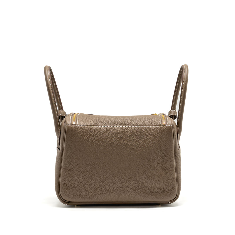 Hermes Lindy 26 Clemence Etoupe GHW Stamp B