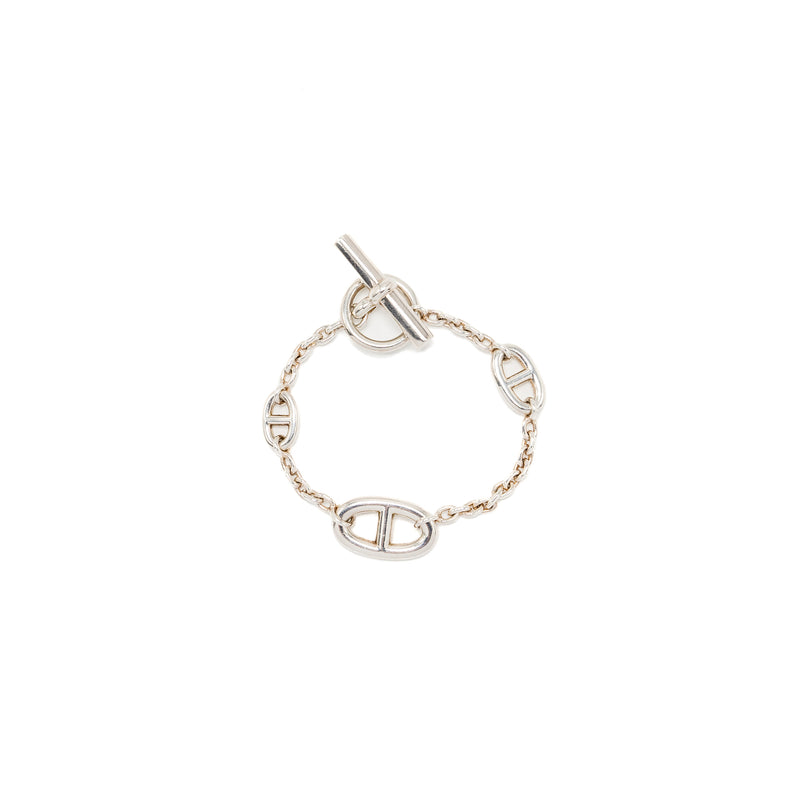 Hermes Size ST Farandole Bracelet Sterling Silver