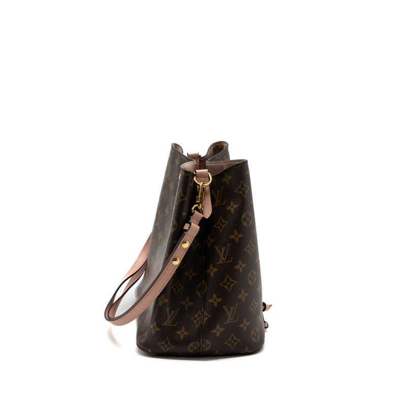 Louis Vuitton neonoe monogram canvas / rose poudre GHW