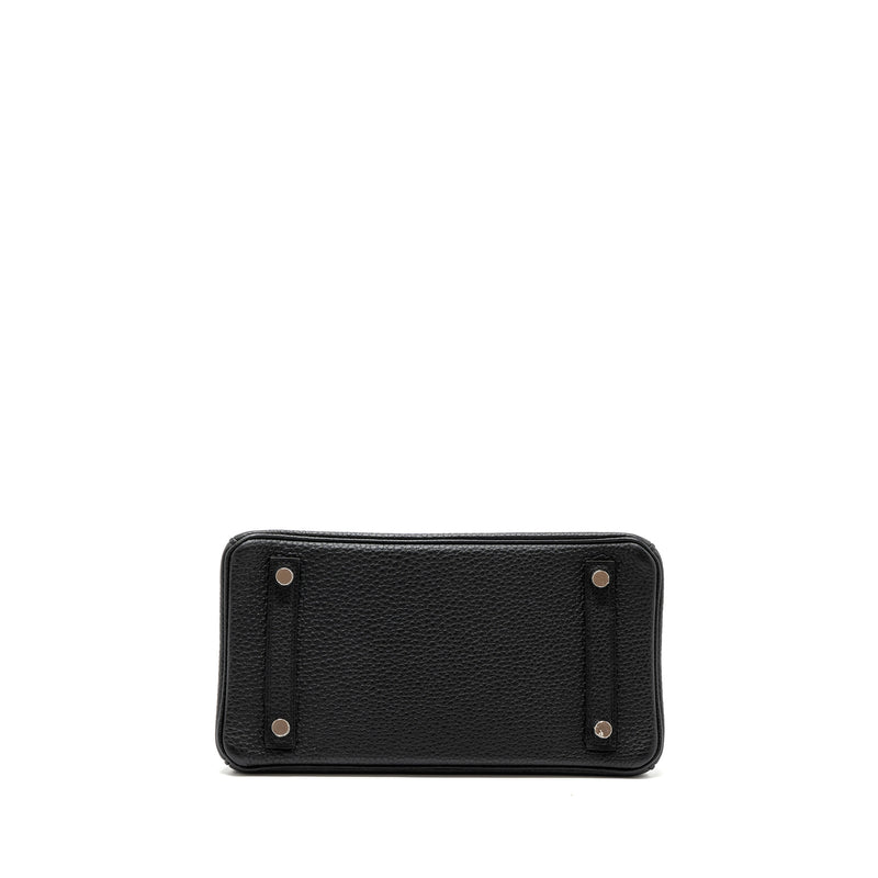 Hermes birkin 25 Togo black shw stamp D