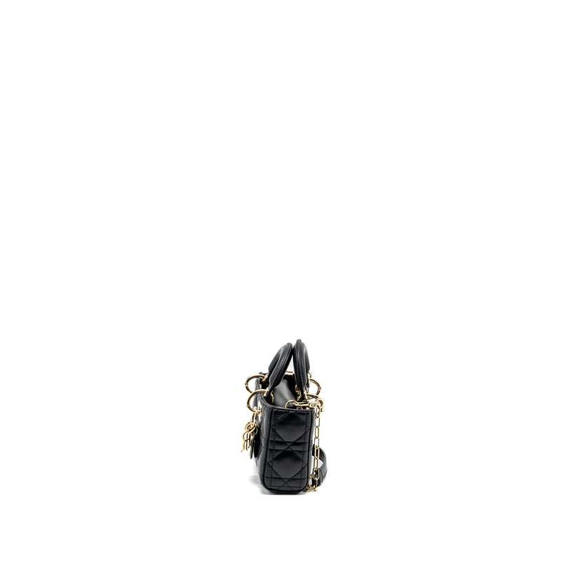Dior Lady D-Joy Micro Bag Lambskin Black LGHW