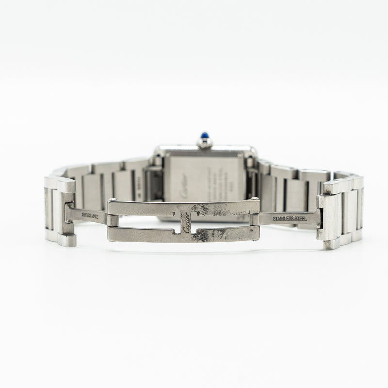 Cartier Small Tank Must Watch Quartz Movement Steel