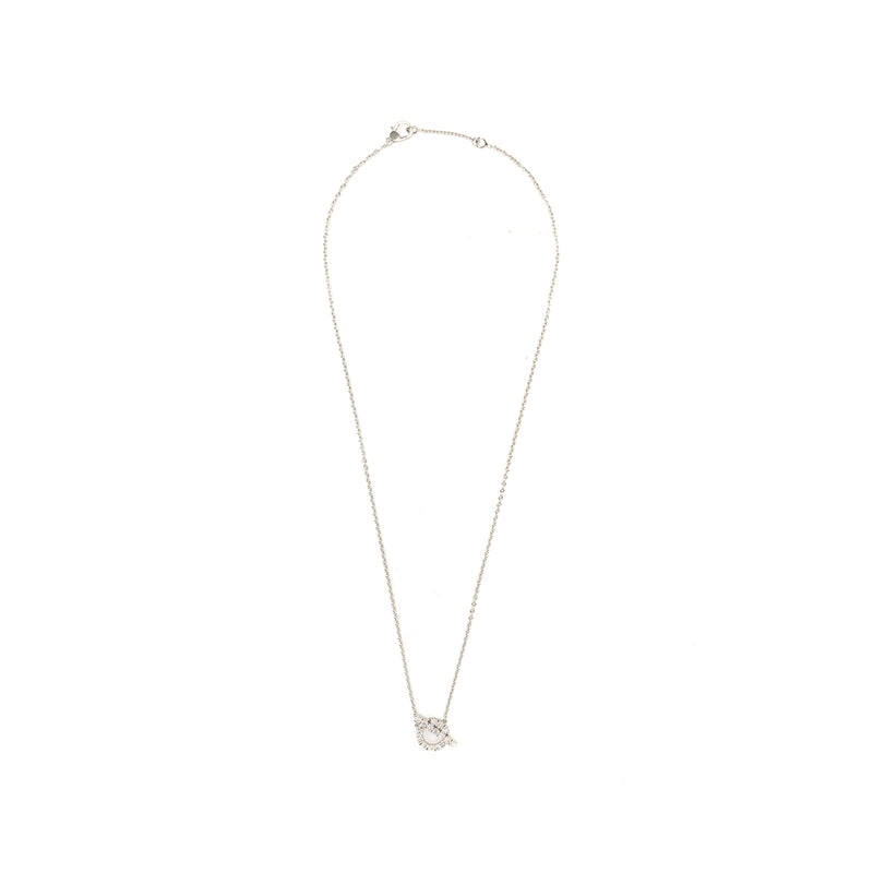 Hermes Finesse Necklace White Gold Diamonds