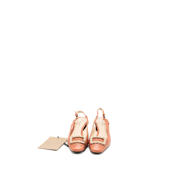 Bottega Veneta Size 36.5 Heels Pump Orange
