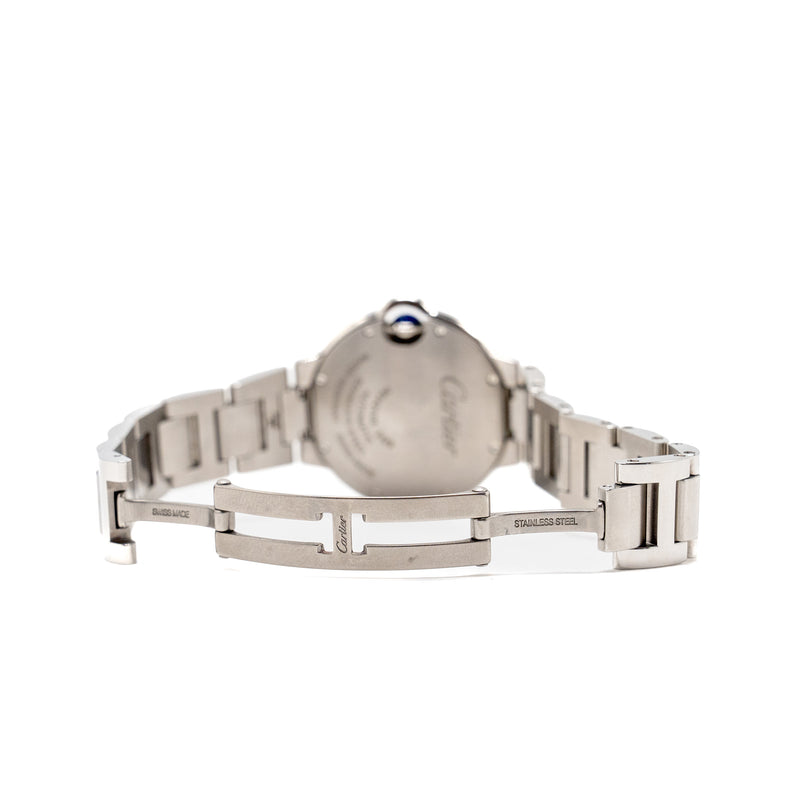 Cartier 33mm Ballon Bleu Watch Automatic Movement, Steel